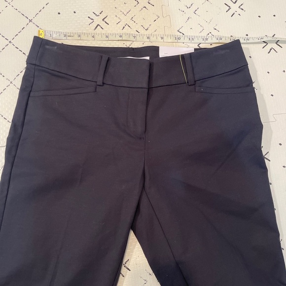 NWT LOFT Petite Riviera cropped Pants black size 2 - Picture 4 of 9